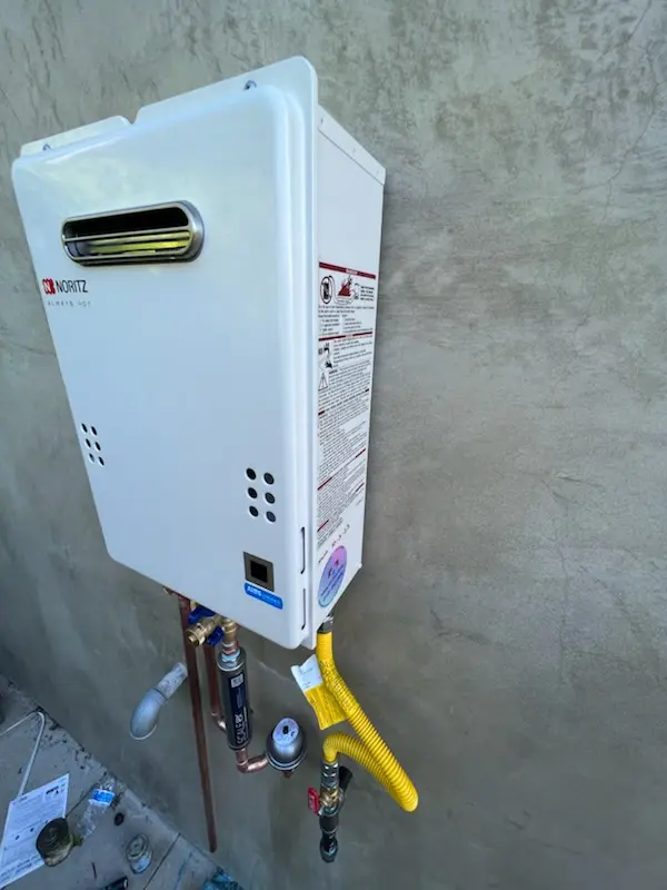 Tankless water heater installation for Fairwood homes